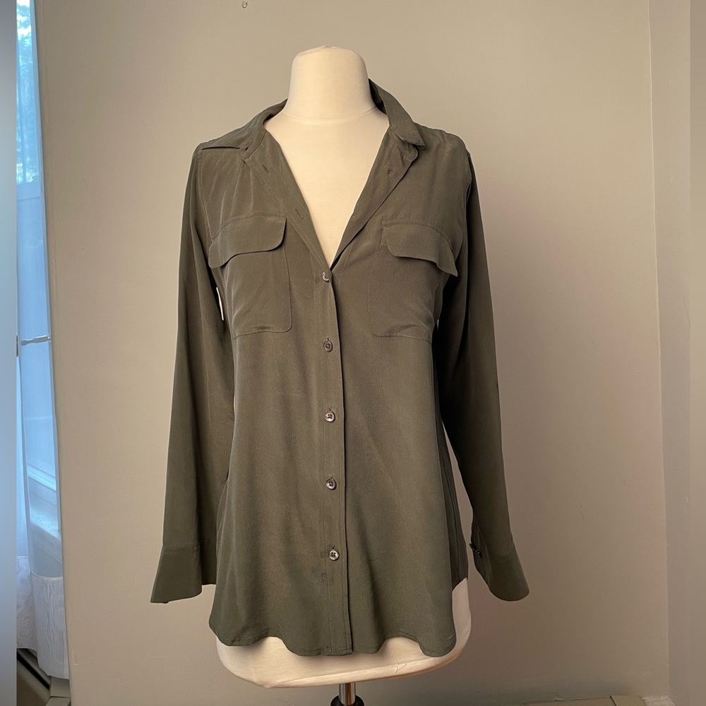 Equipment silk Top